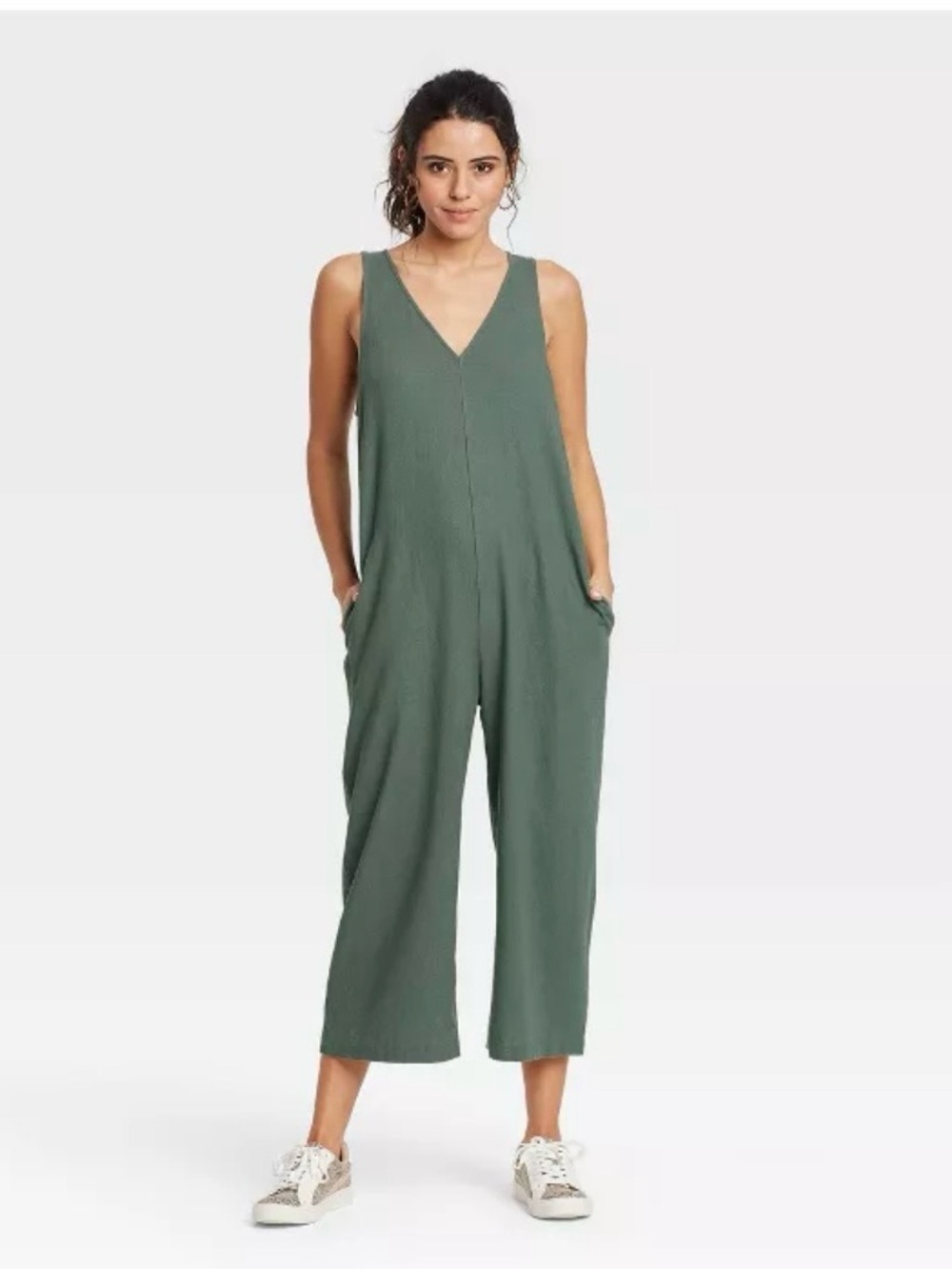 Universal Thread Cropped Jumpsuit